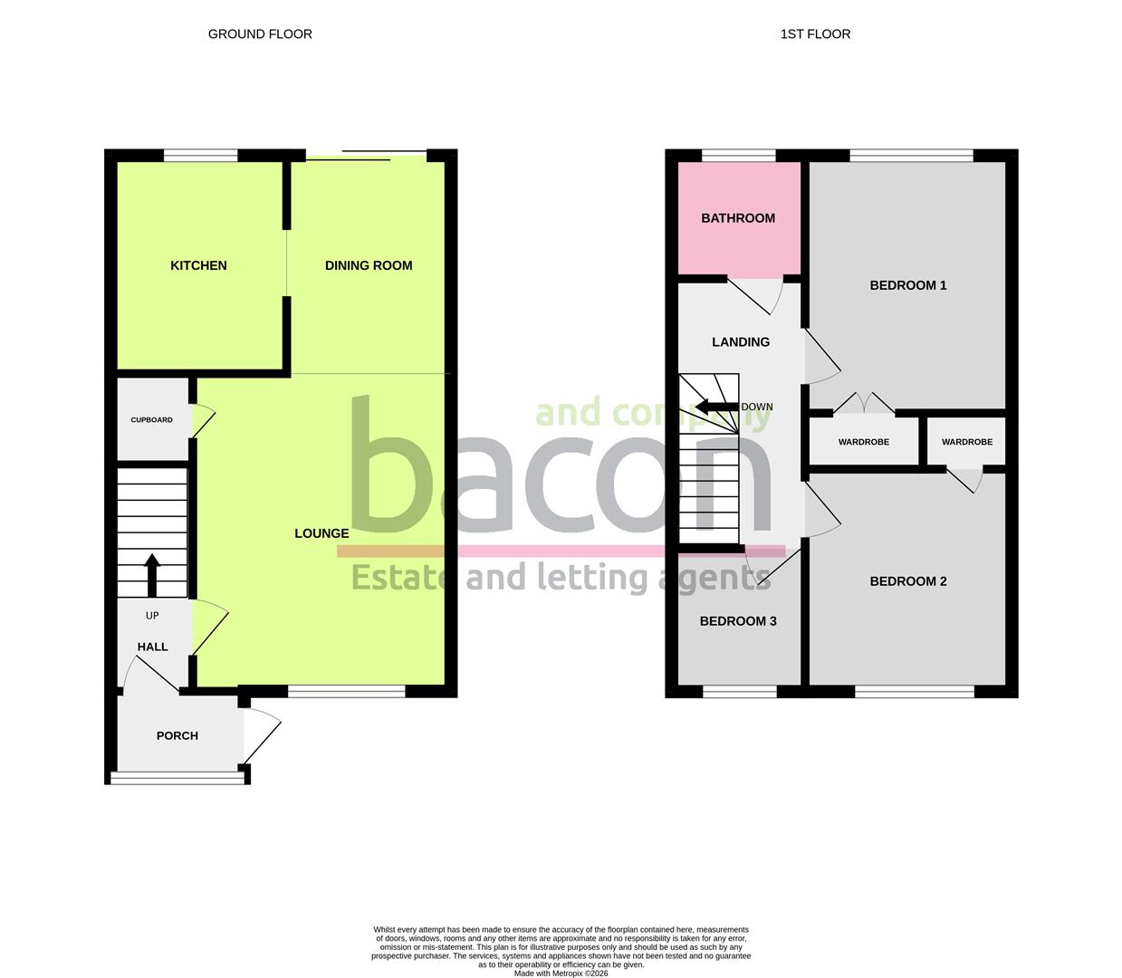 Floor Plan | House - Semi-Detached | Chilgrove Close, Goring-By-Sea, Worthing | For Sale